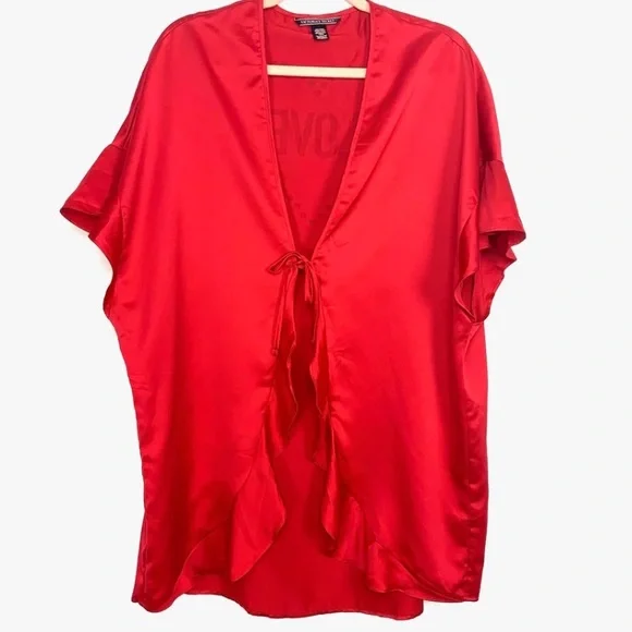 Victoria Secret Red Heart Love Robe - Picture 5 of 6